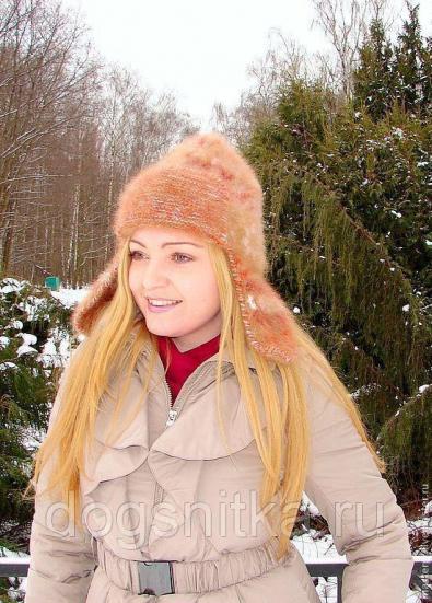 Шапка «Золотая Фея» женская ручного вязания лечение острого поясничного радикулита в домашних условиях